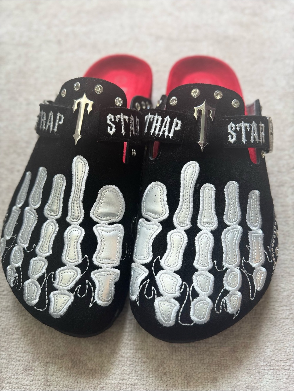 Octavious marks x trapstar clogs never worn size 9/10 no box